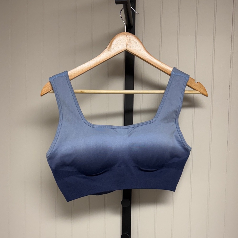 BuffBunny Blue Sports Bra